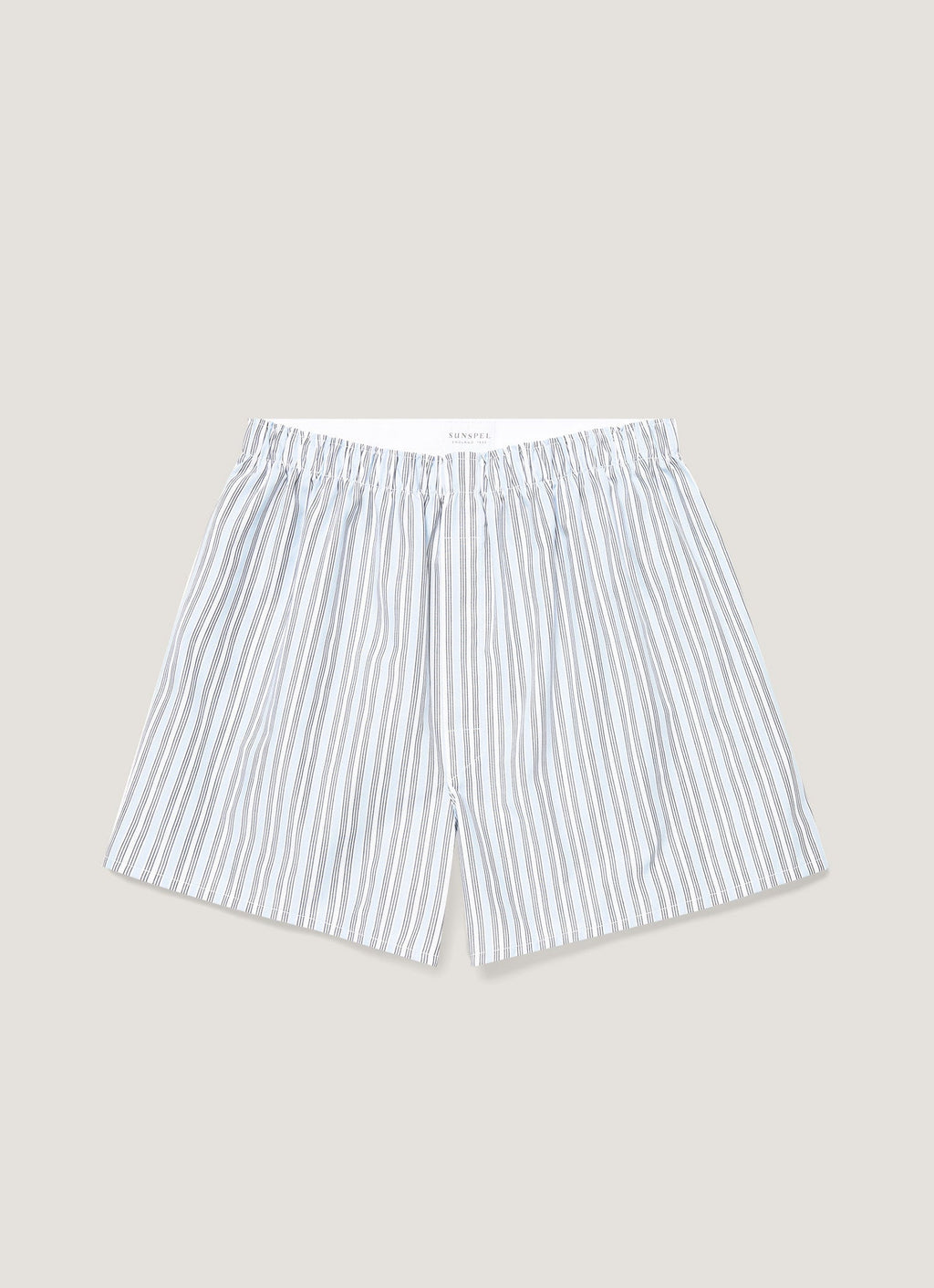 Men's Classic Boxer Short in Blue Stripe