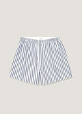 Men's Classic Boxer Short in White/Navy Stripe