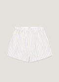 Men's Classic Boxer Short in White/Blue/Yellow