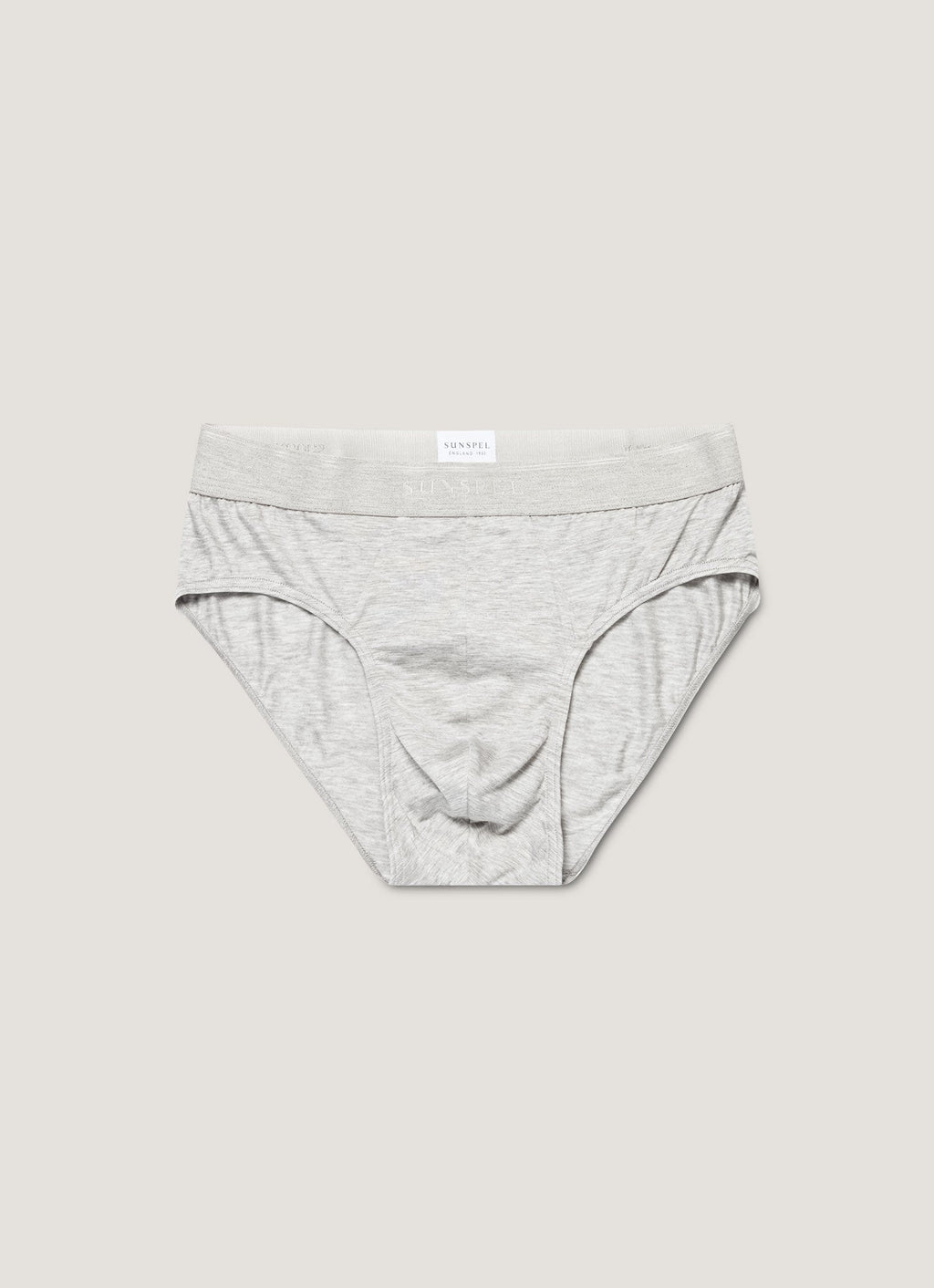 Men's Tencelâ„?Briefs in Grey Melange