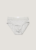 Men's Tencelâ„?Briefs in Grey Melange