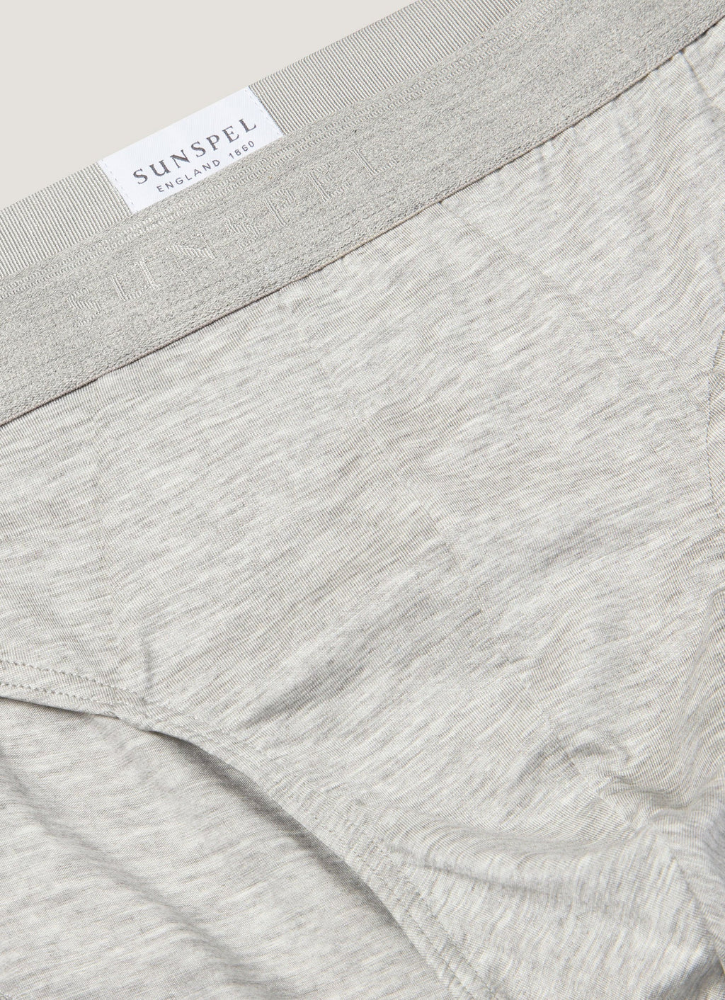 Men's Tencelâ„?Briefs in Grey Melange