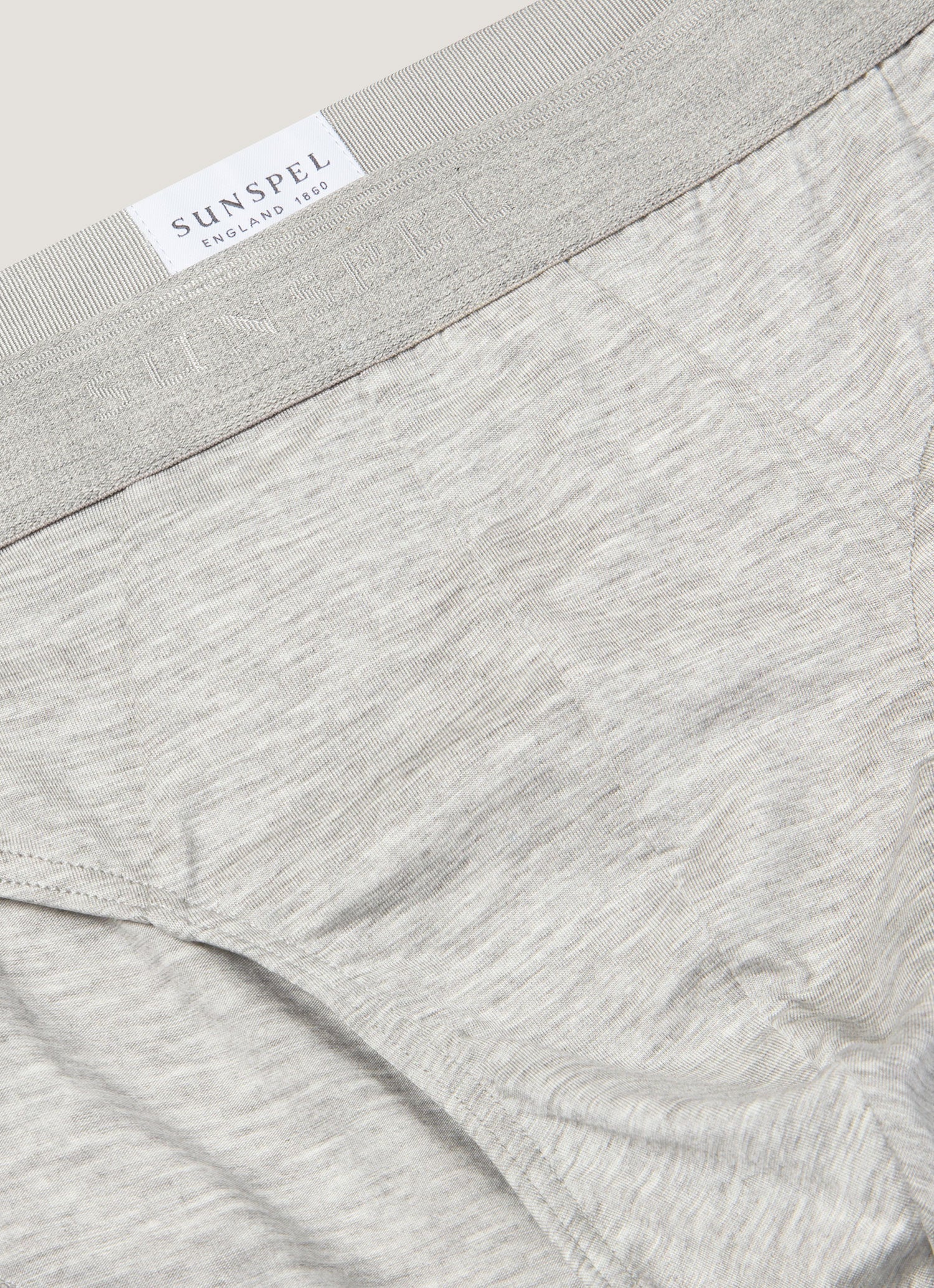 Men's Tencelâ„?Briefs in Grey Melange