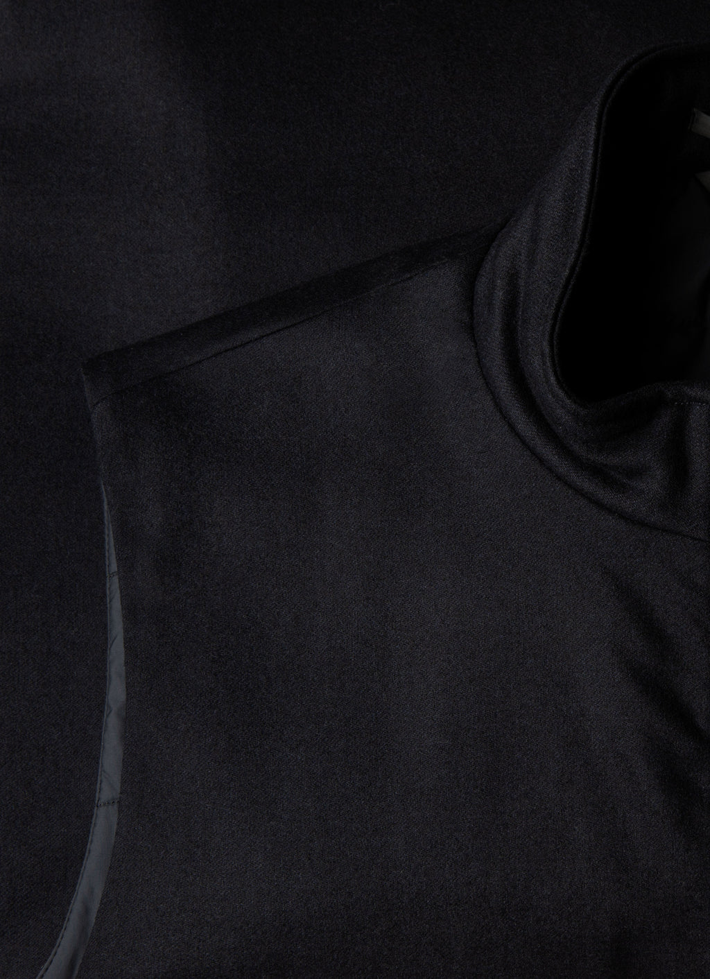 Men's Wool Cashmere Gilet in Navy