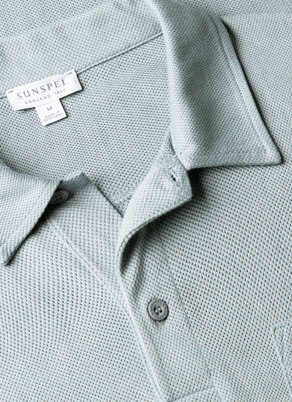Men's Riviera Polo Shirt in Stone Blue