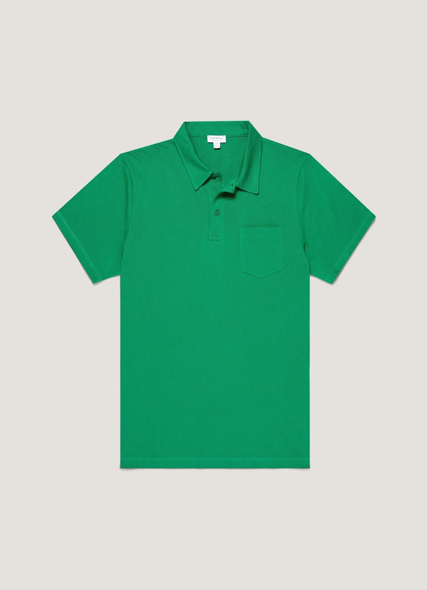 Men's Riviera Polo Shirt in Bright Green