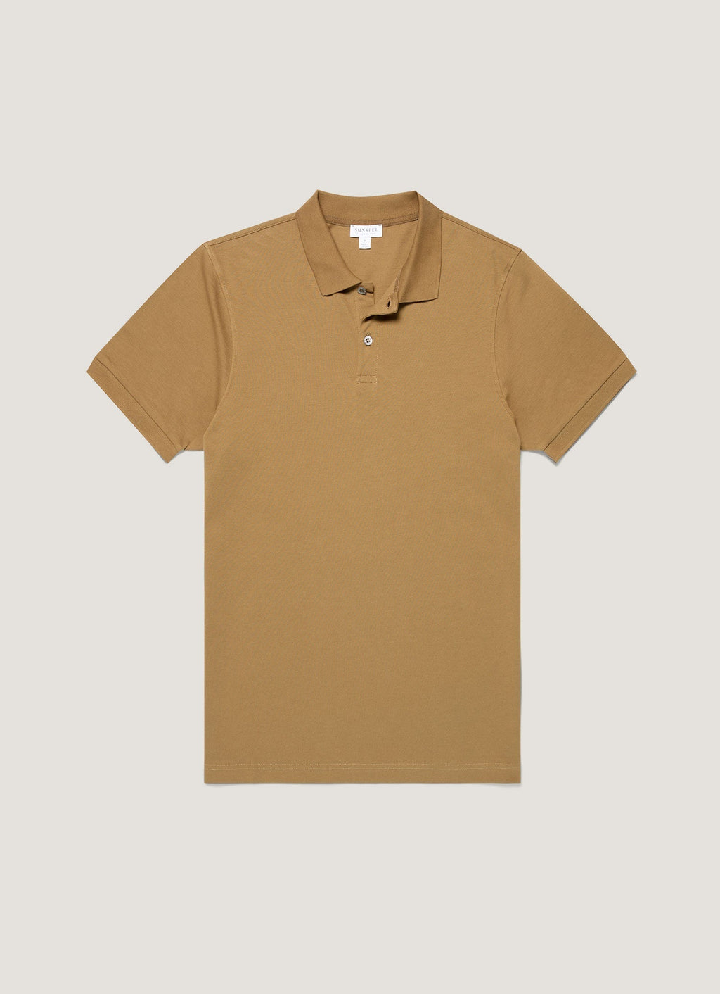 Men's Piqu¨¦ Polo Shirt in Walnut