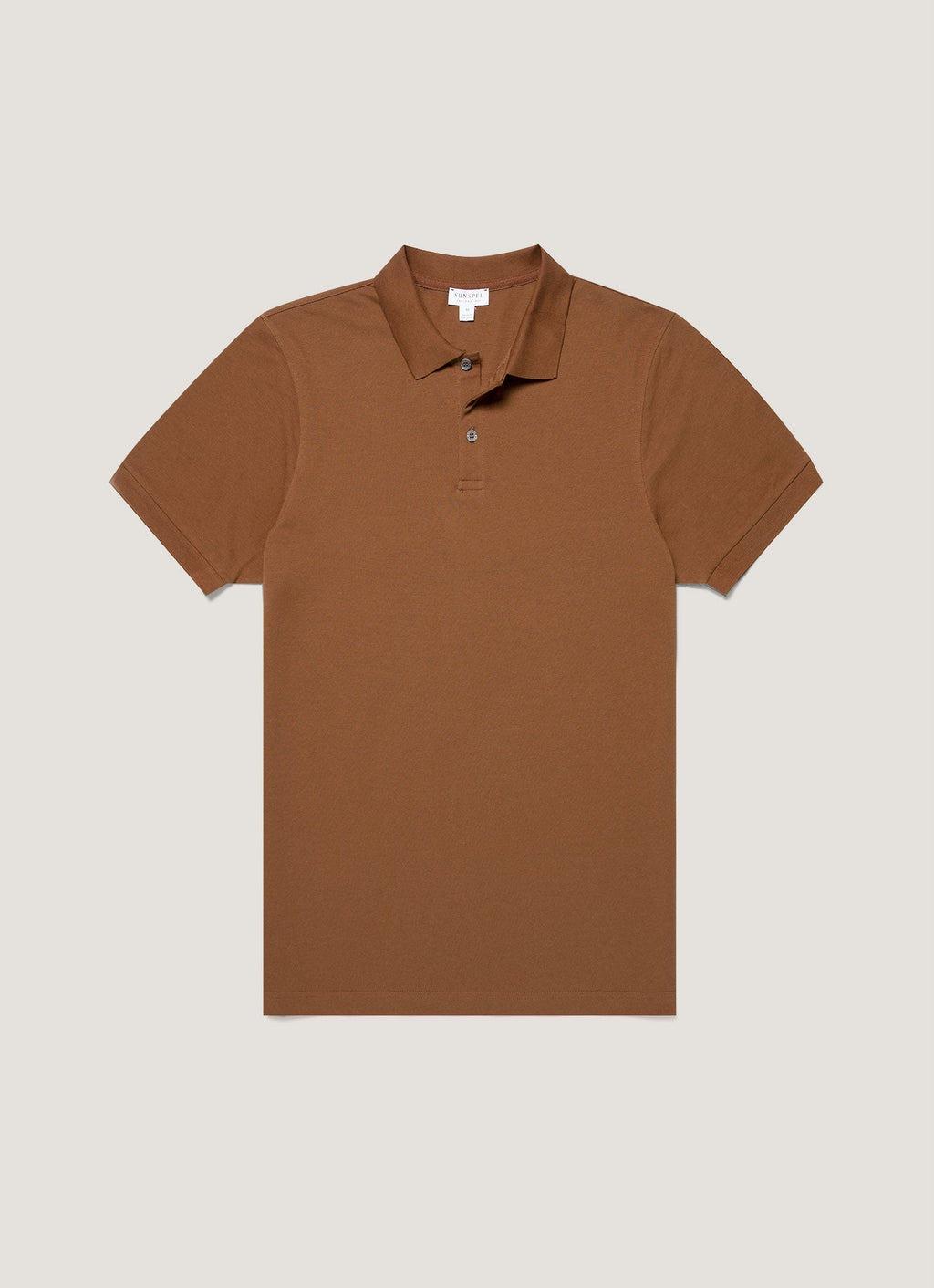 Men's Piqu¨¦ Polo Shirt in Bronze