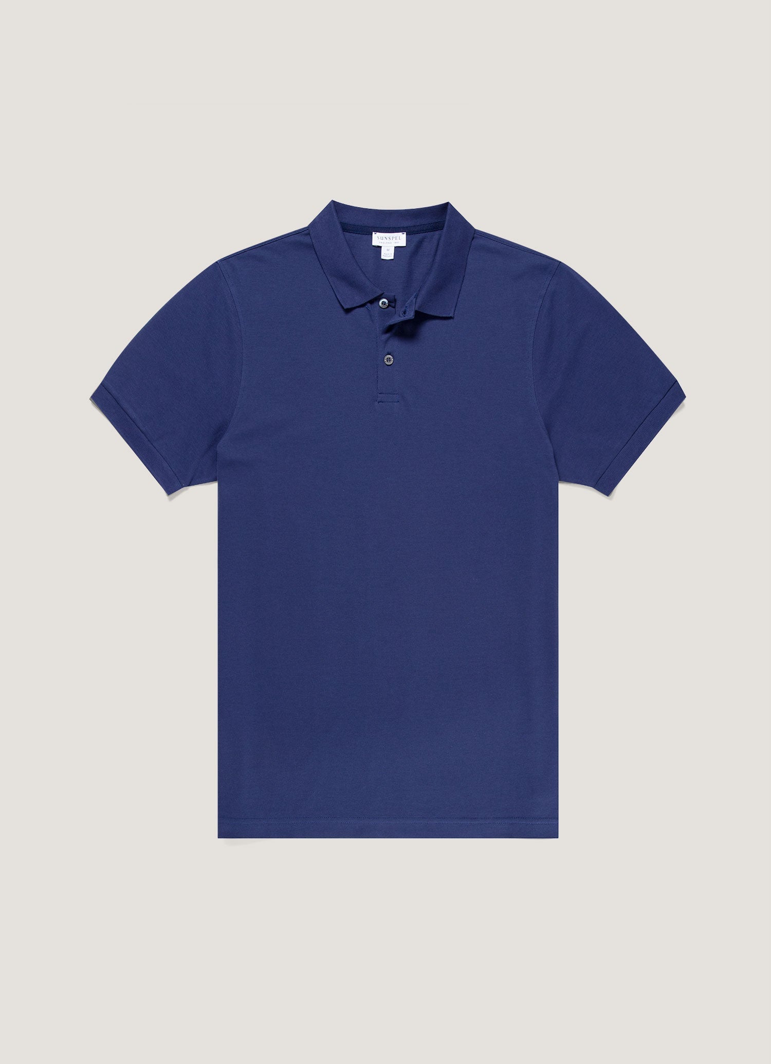 Men's Piqu¨¦ Polo Shirt in Ink Blue