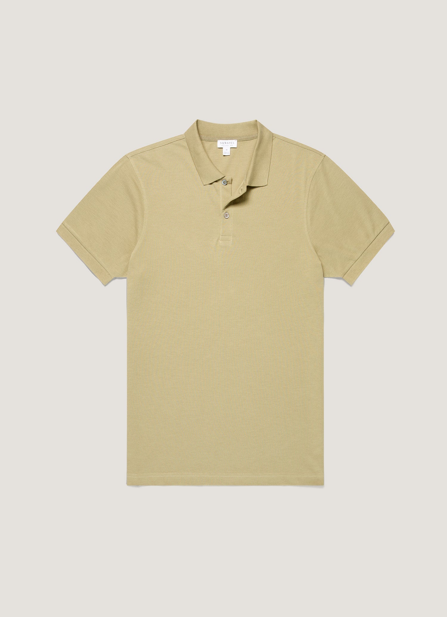 Men's Piqu¨¦ Polo Shirt in Pistachio