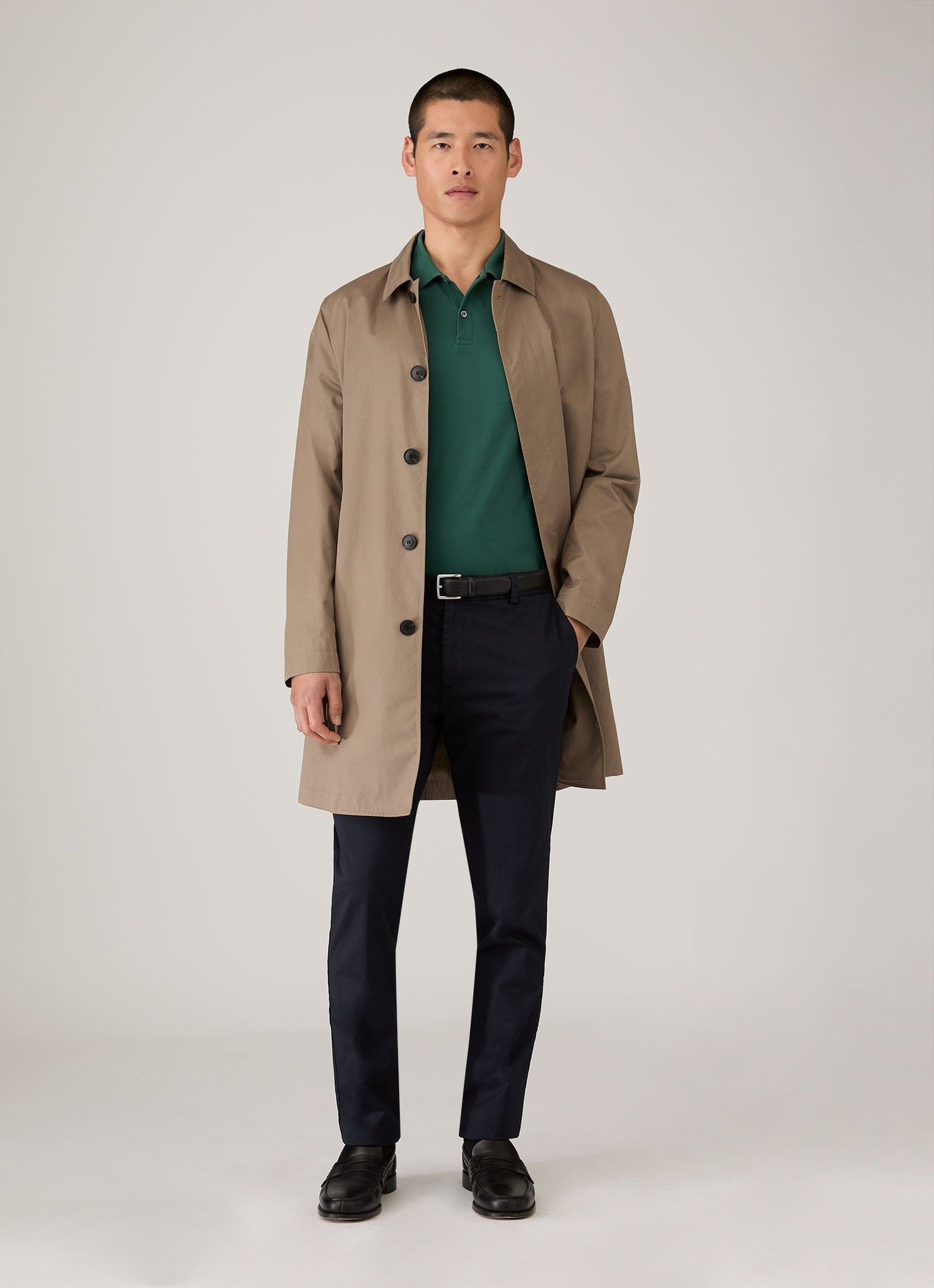 Men's Piqu¨¦ Polo Shirt in Forest