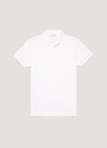 Men's Piqu¨¦ Polo Shirt in White