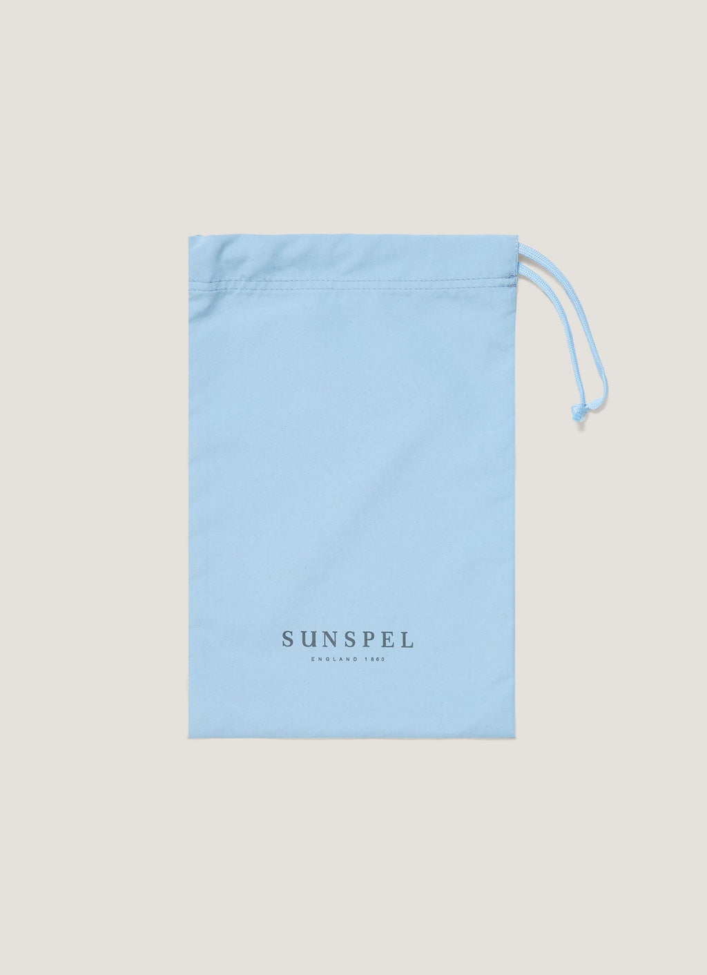 Men's Drawstring Swim Shorts in Light Blue