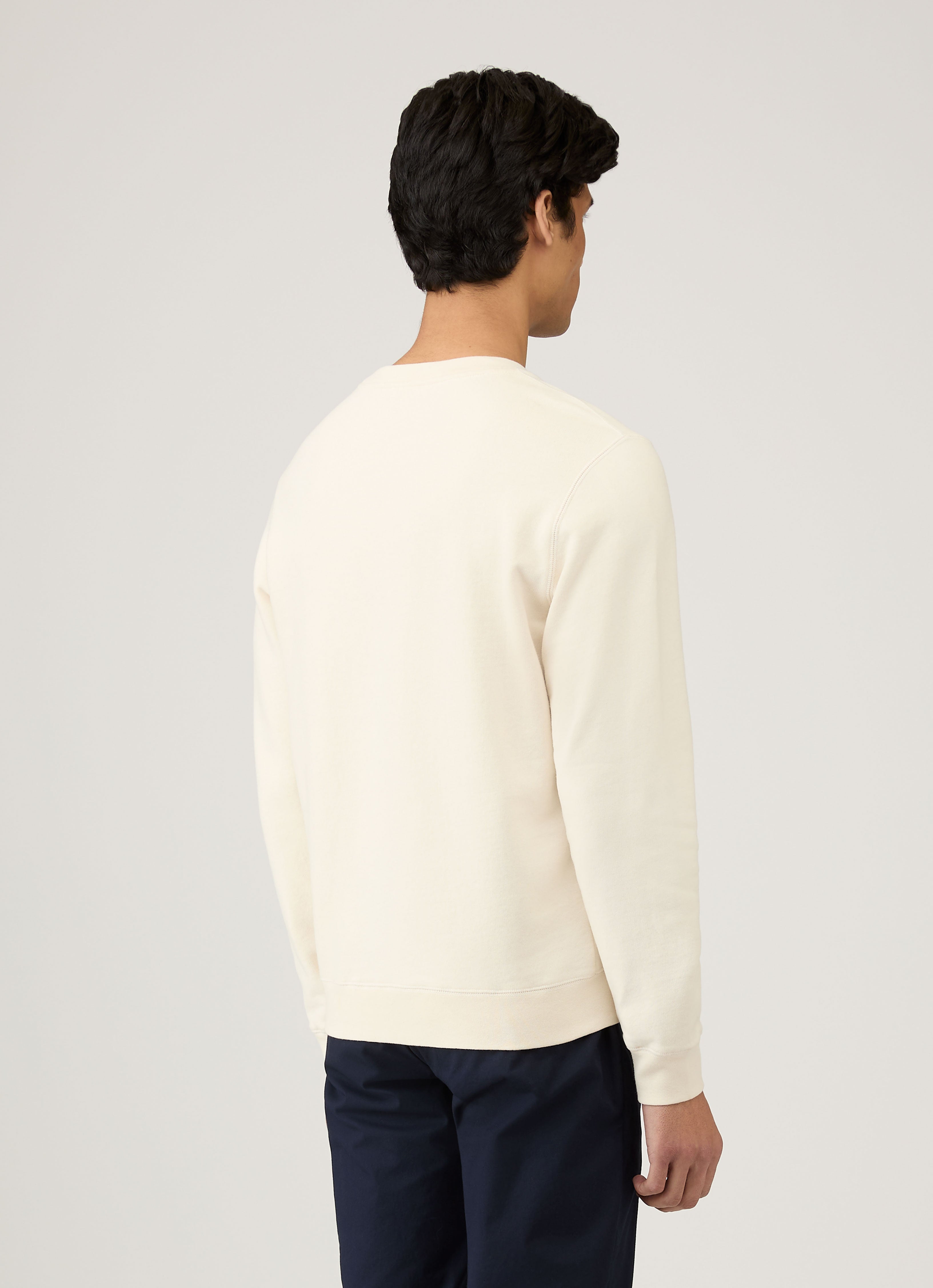 Men's Undyed Loopback Sweatshirt in Undyed