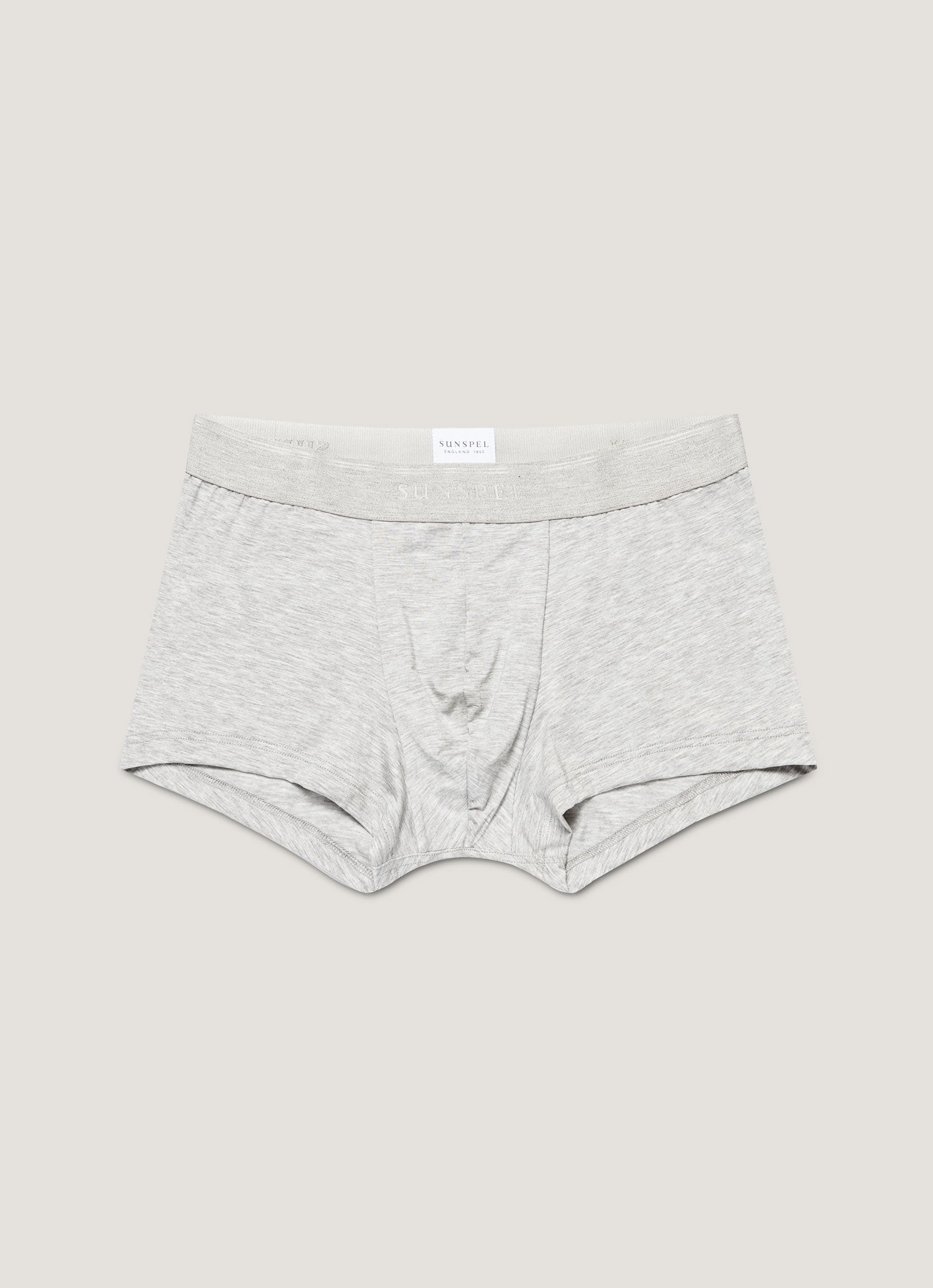 Men's Tencelâ„?Trunks in Grey Melange