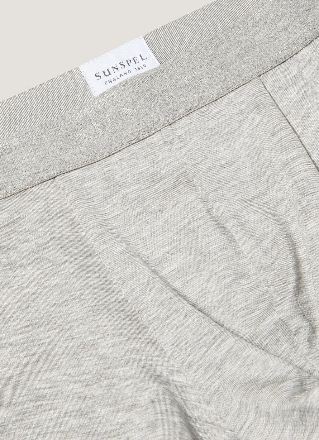 Men's Tencelâ„?Trunks in Grey Melange