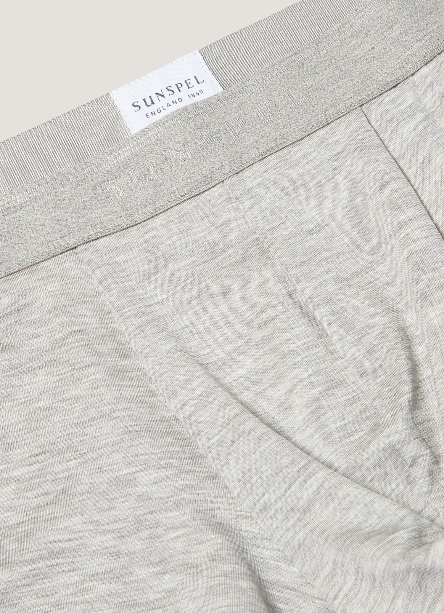 Men's Tencelâ„?Trunks in Grey Melange