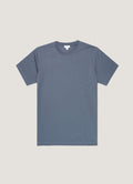 Men's Riviera Midweight T-shirt in Slate Blue