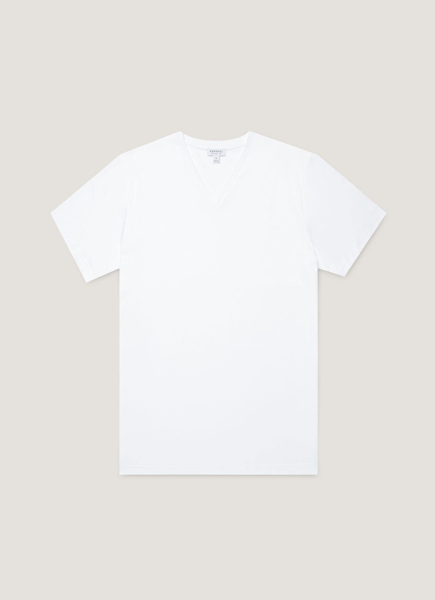 Men's Riviera Midweight V?neck T-shirt in White