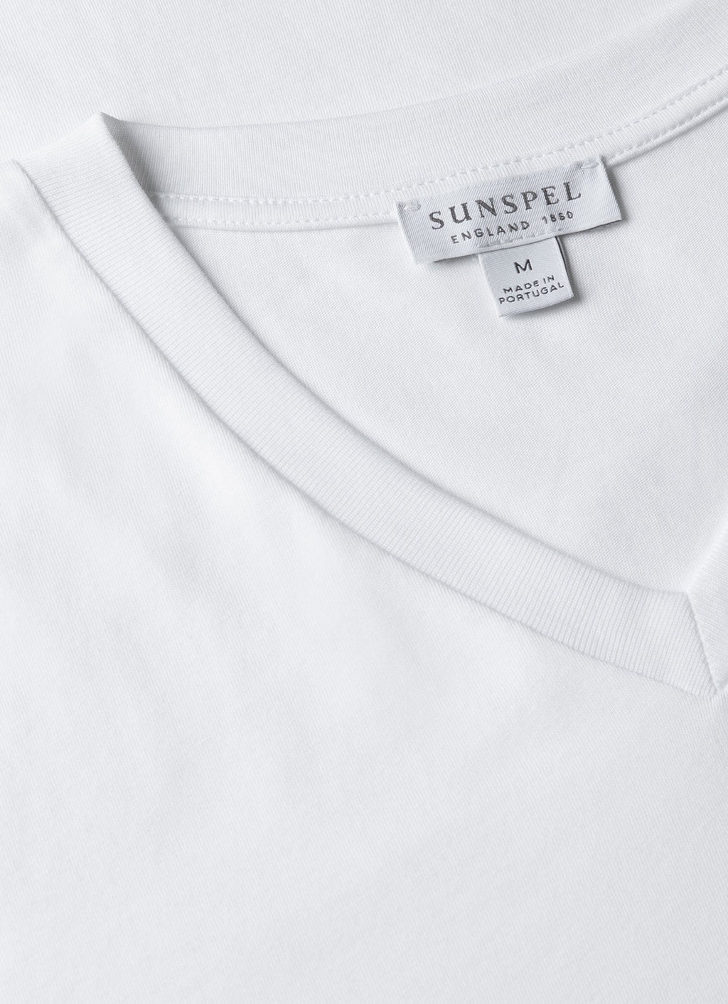 Men's Riviera Midweight V?neck T-shirt in White