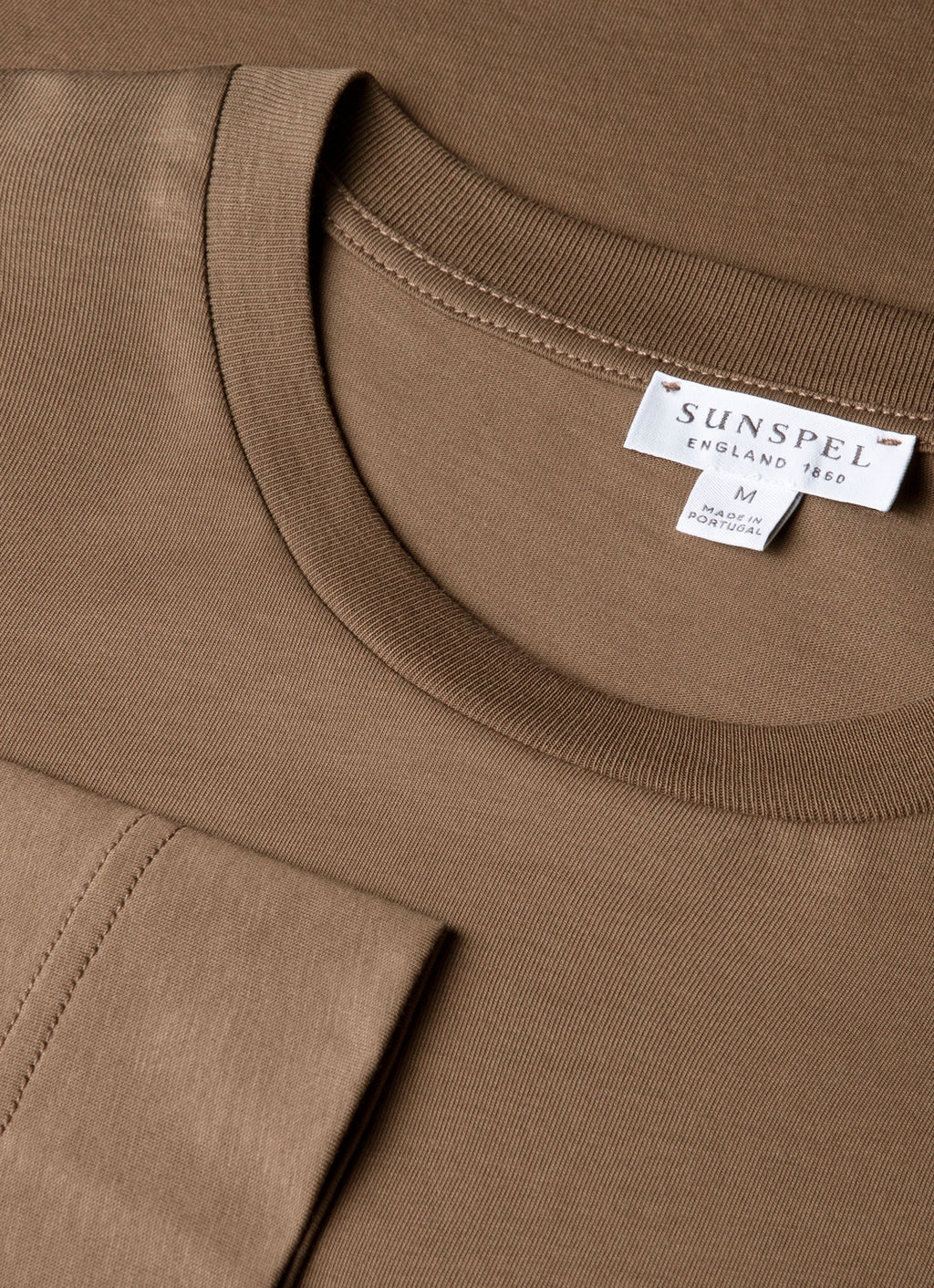 Men's Long Sleeve Riviera Midweight T?shirt in Dark Cedar