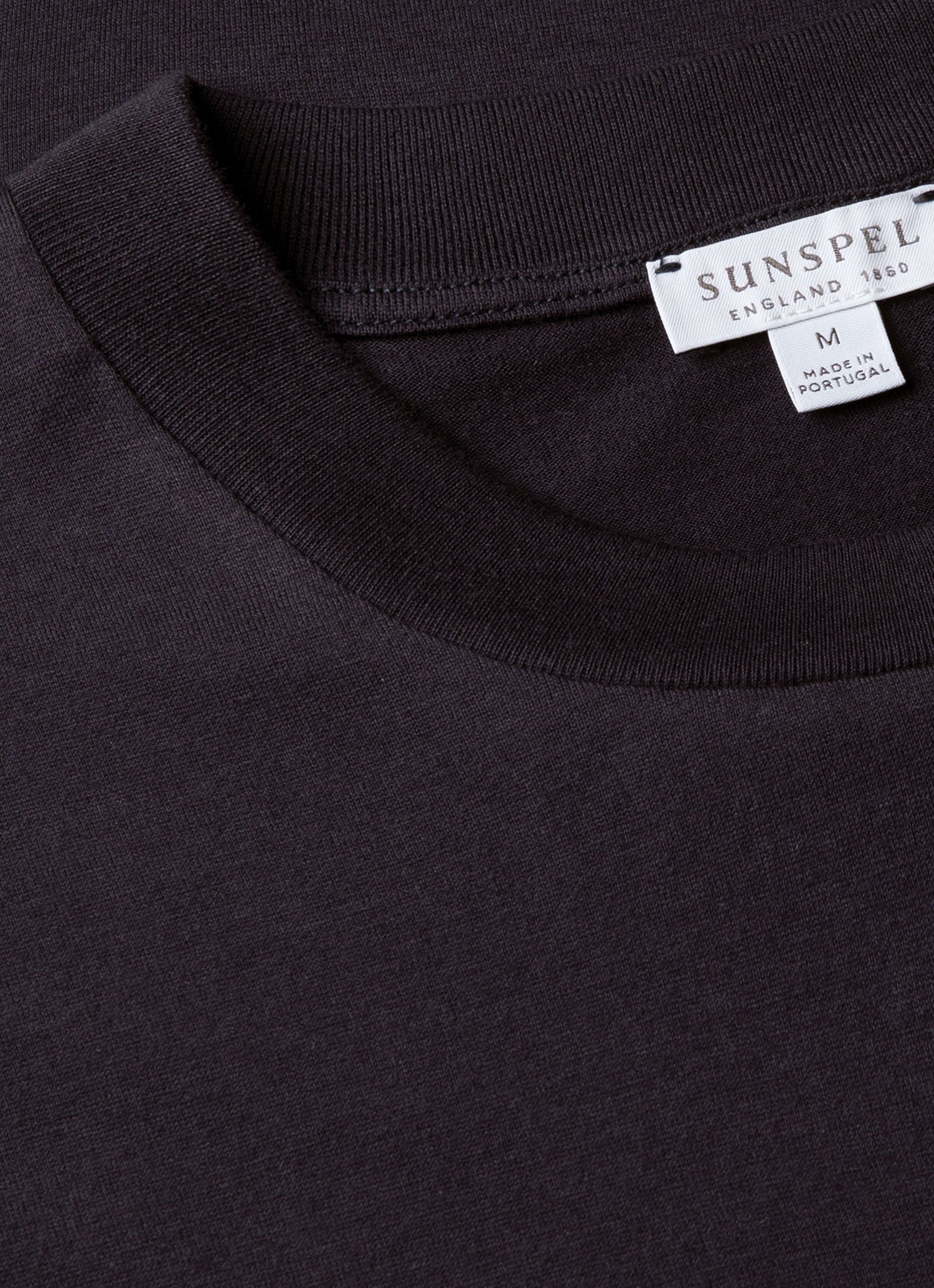 Men's Silk Cotton Cashmere T-shirt in Navy