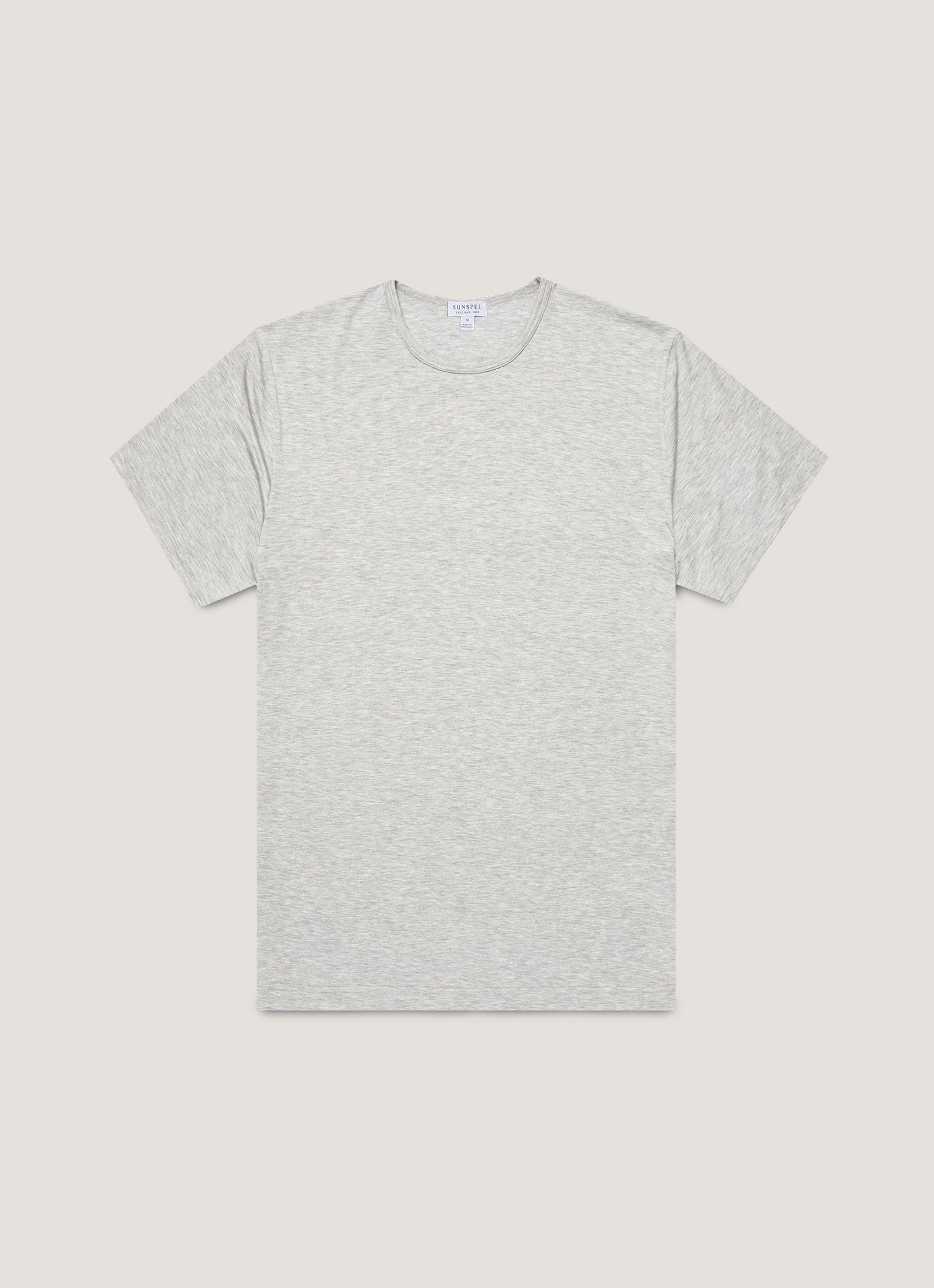 Men's Tencelâ„?T-shirt in Grey Melange