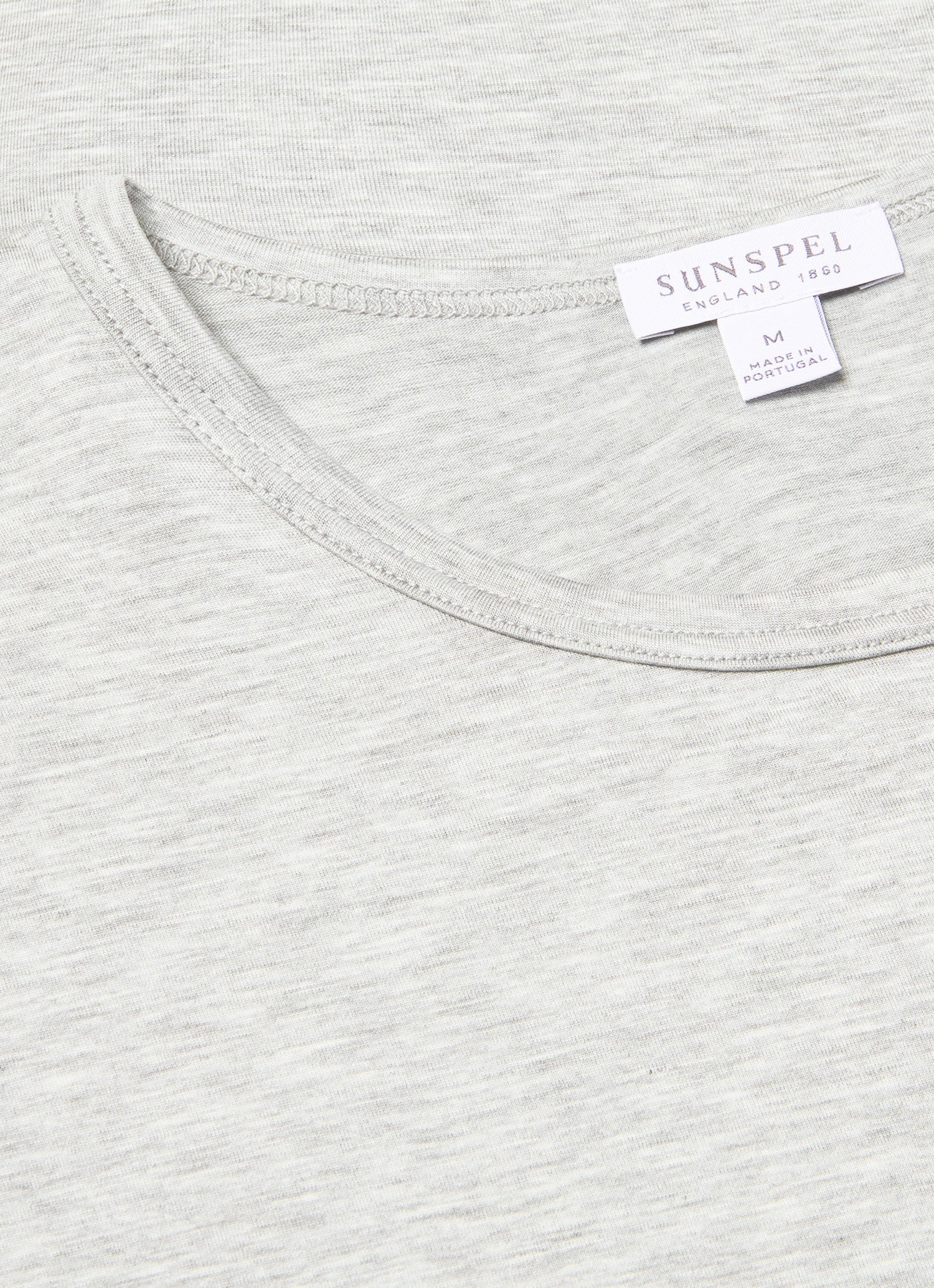 Men's Tencelâ„?T-shirt in Grey Melange