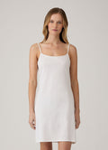 Women's Cotton Slip in White